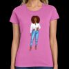 Women's Heavy Cotton 100% Cotton T Shirt Thumbnail