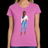 Women's Heavy Cotton 100% Cotton T Shirt Thumbnail